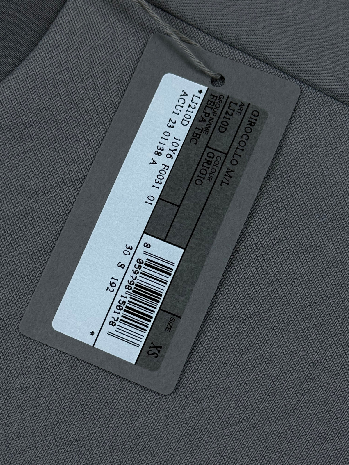 grey Prada Luna Rossa sweater DSWT