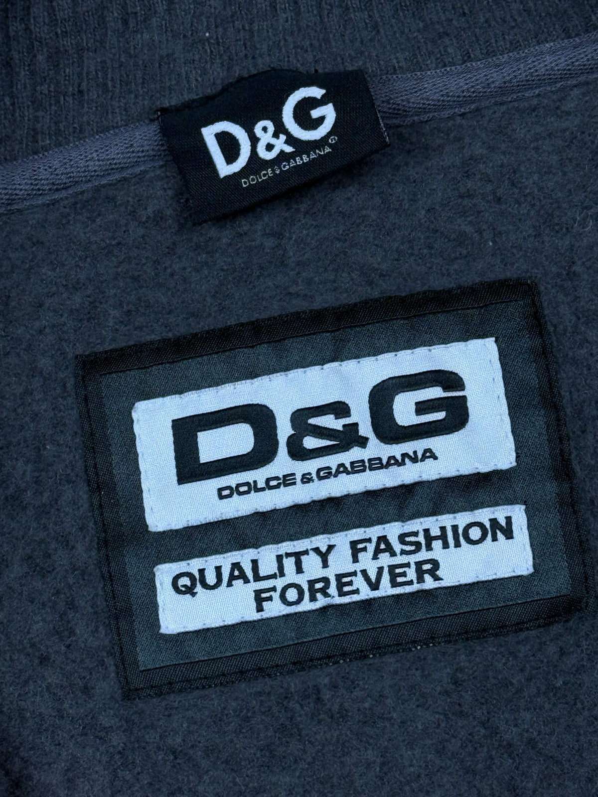 vintage Dolce & Gabbana sweatjacket
