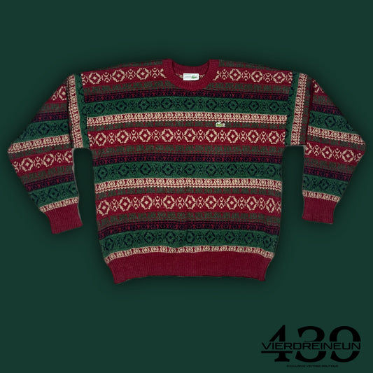 vintage Lacoste knittedsweater {L}