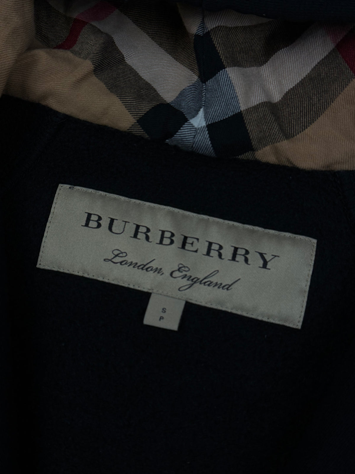 vintage Burberry sweatjacket {S}