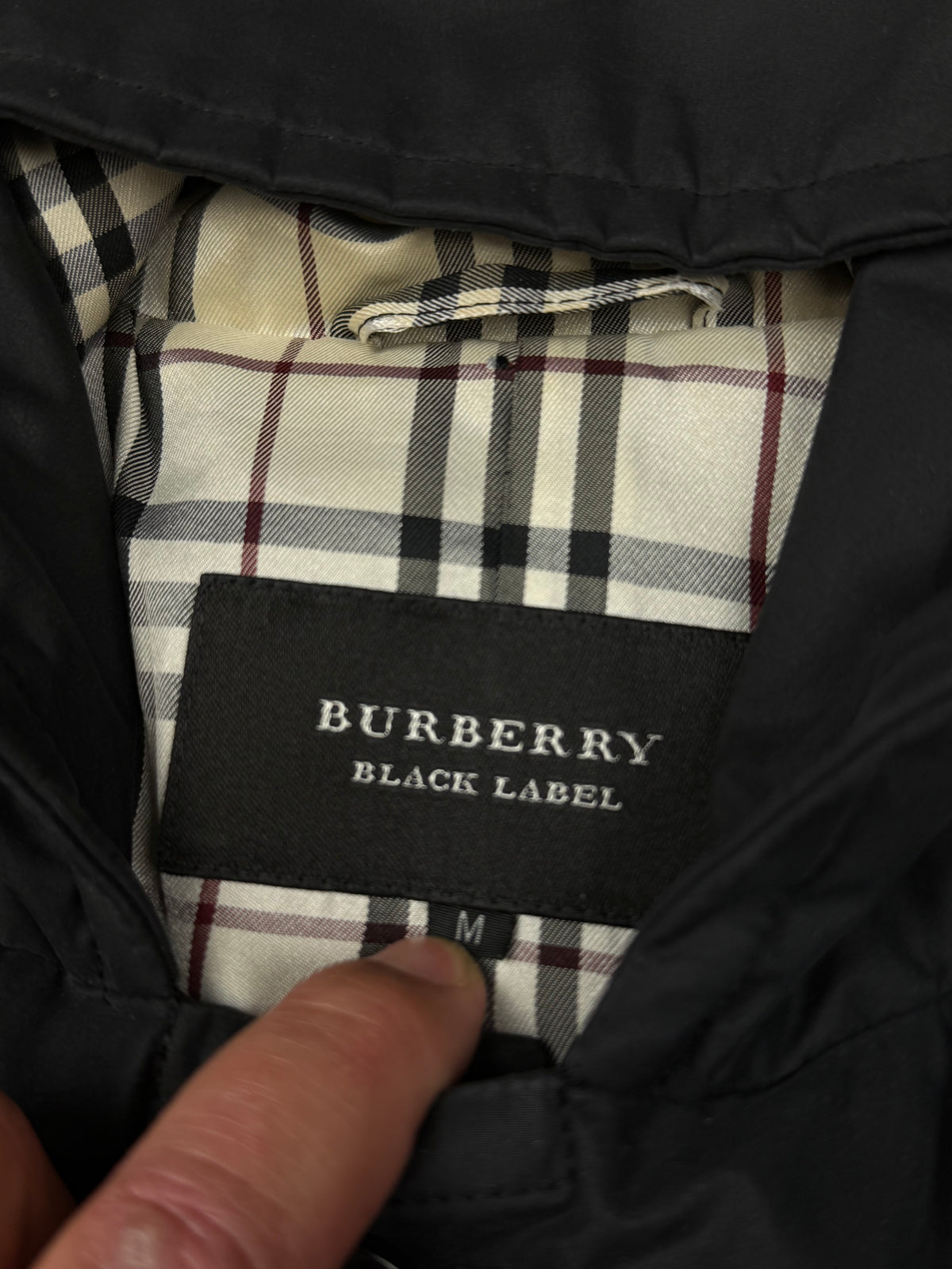 vintage Burberry Black Label coat {M}