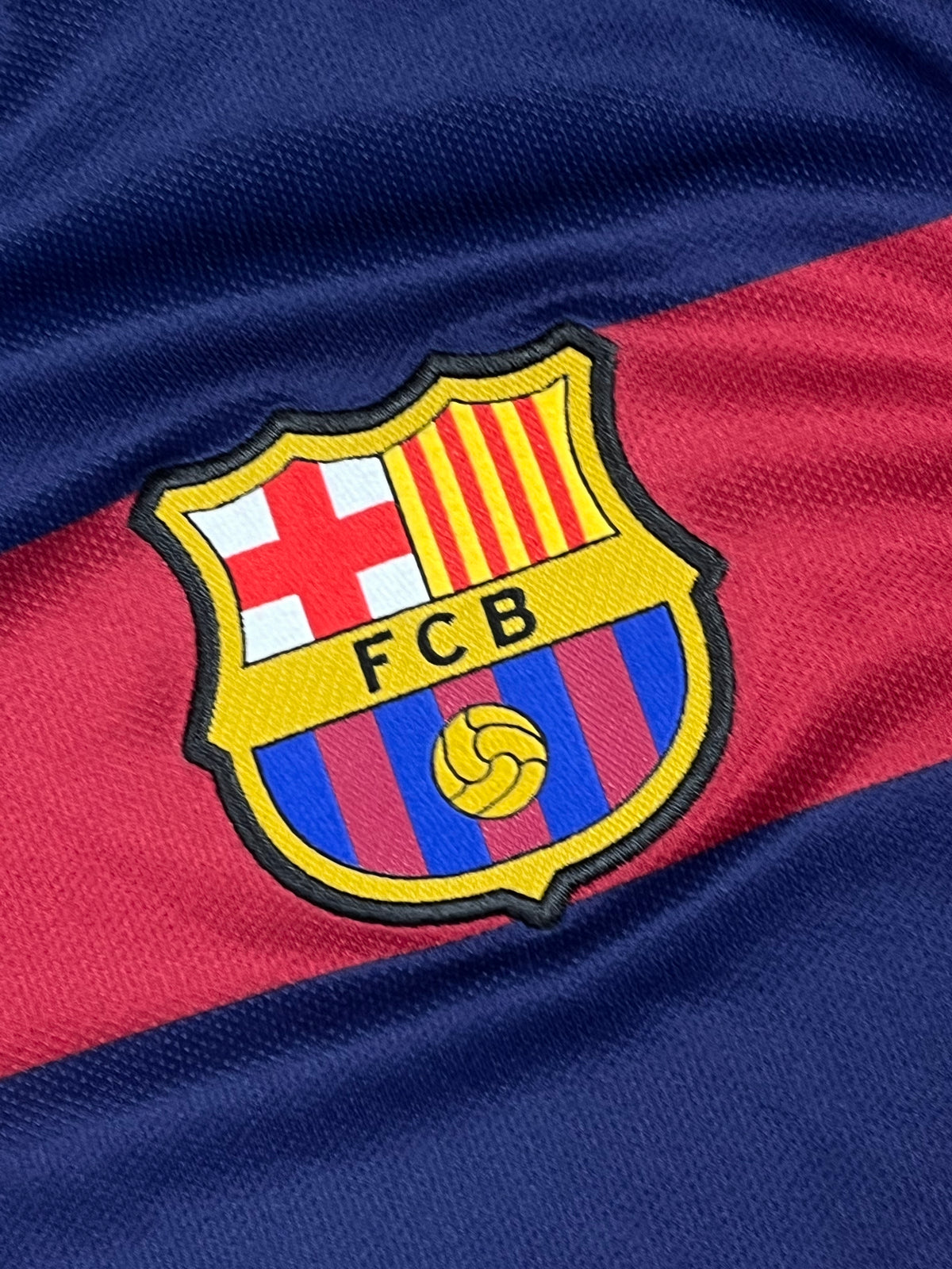 vintage Nike Fc Barcelona 2015-2016 home jersey {L}