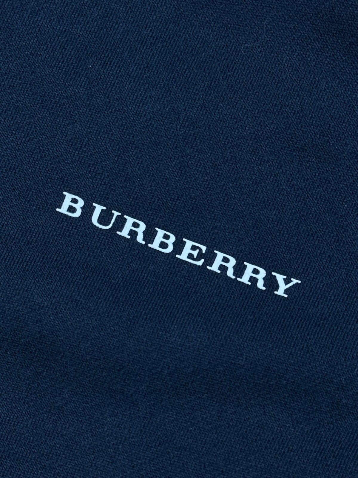 vintage navyblue Burberry sweatjacket