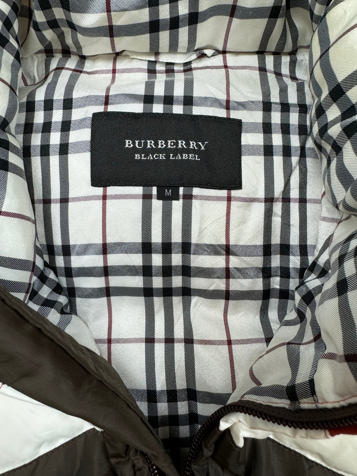 vintage Burberry Black Label vest {M}