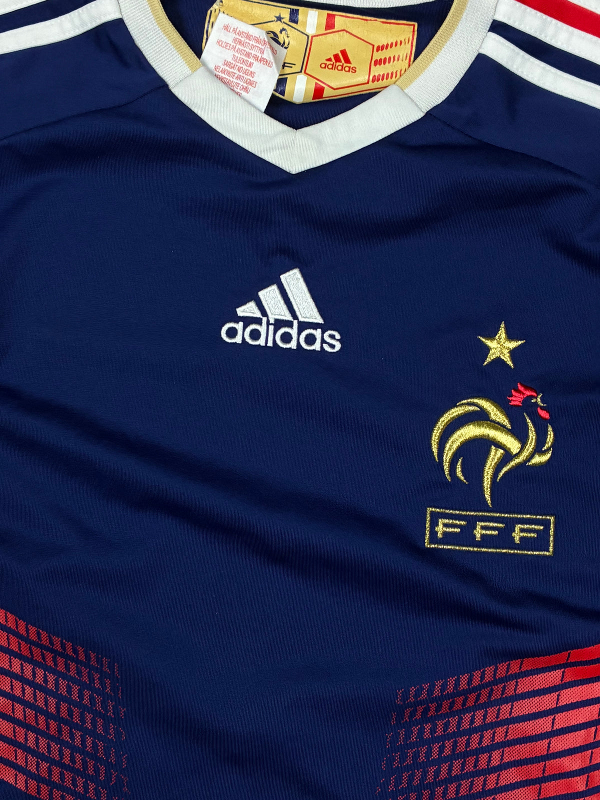 vintage Adidas France home jersey {XS}