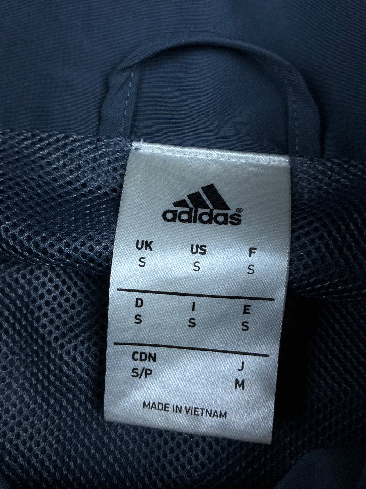 vintage Adidas Real Madrid windbreaker {S}