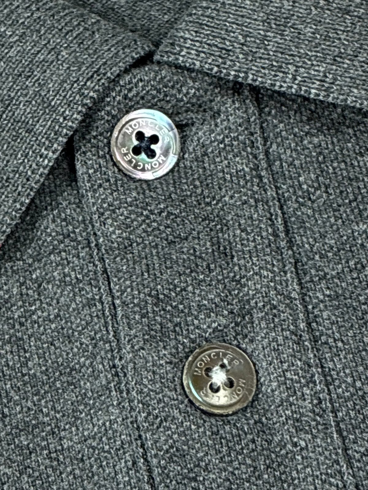 vintage Moncler polo long {S}