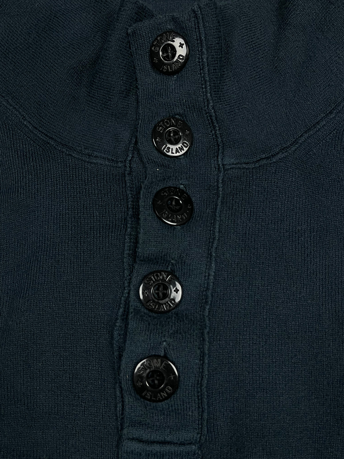vintage Stone Island knitted halfzip {S}