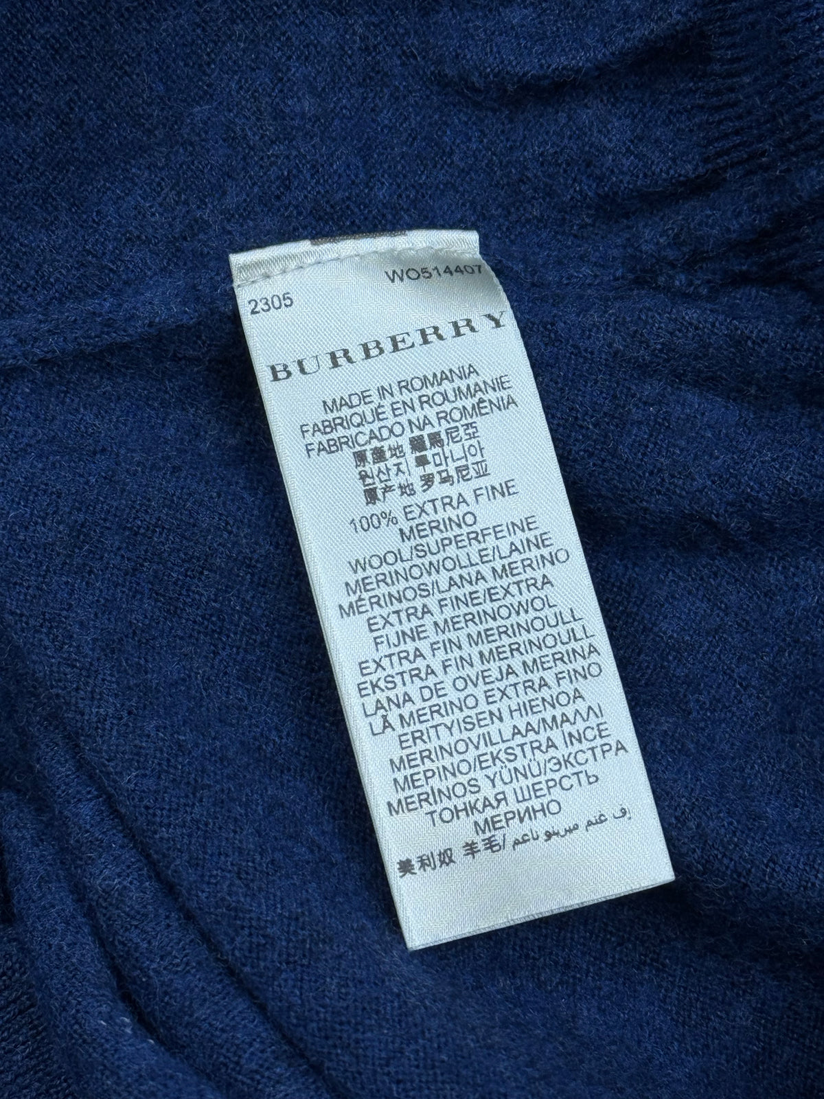 vintage Burberry knittedsweater {M}