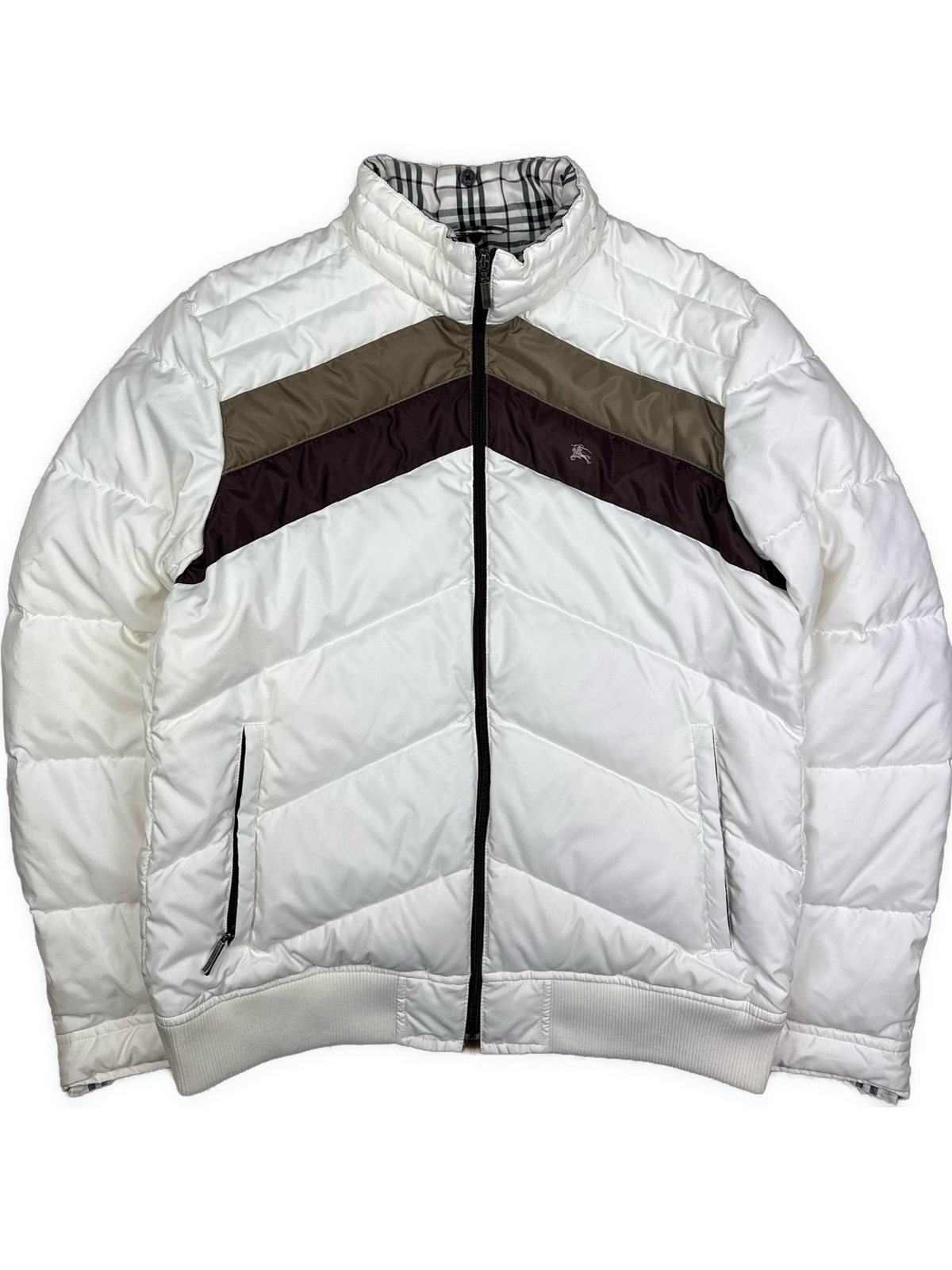 vintage Burberry Black Label winterjacket {S}