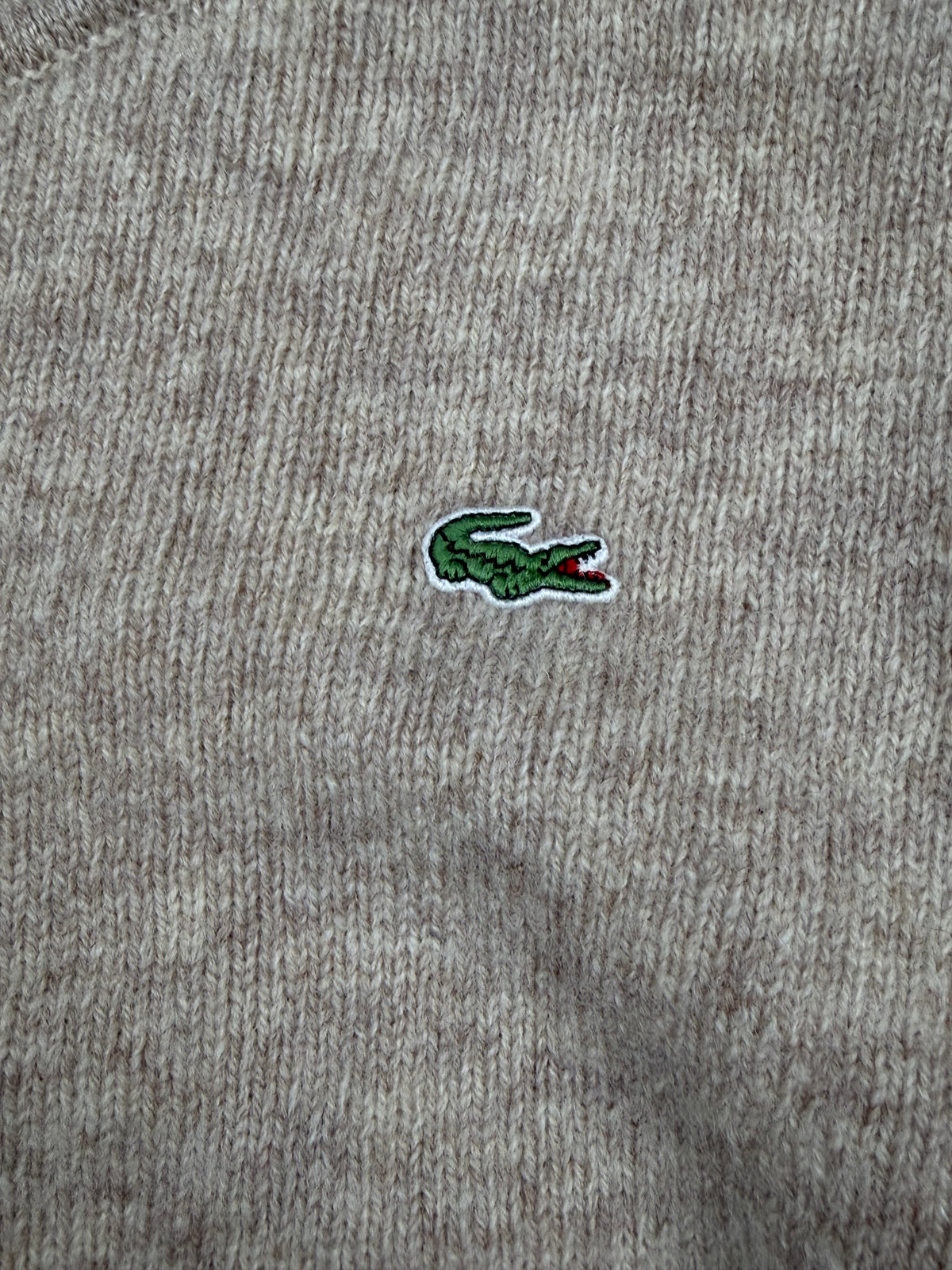 vintage Lacoste knittedsweater {M}