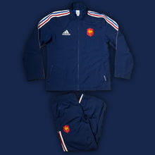 Load image into Gallery viewer, vintage Adidas France Rugby tracksuit {L}
