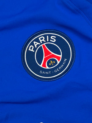 blue Nike PSG Paris Saint Germain trainingjersey {S}