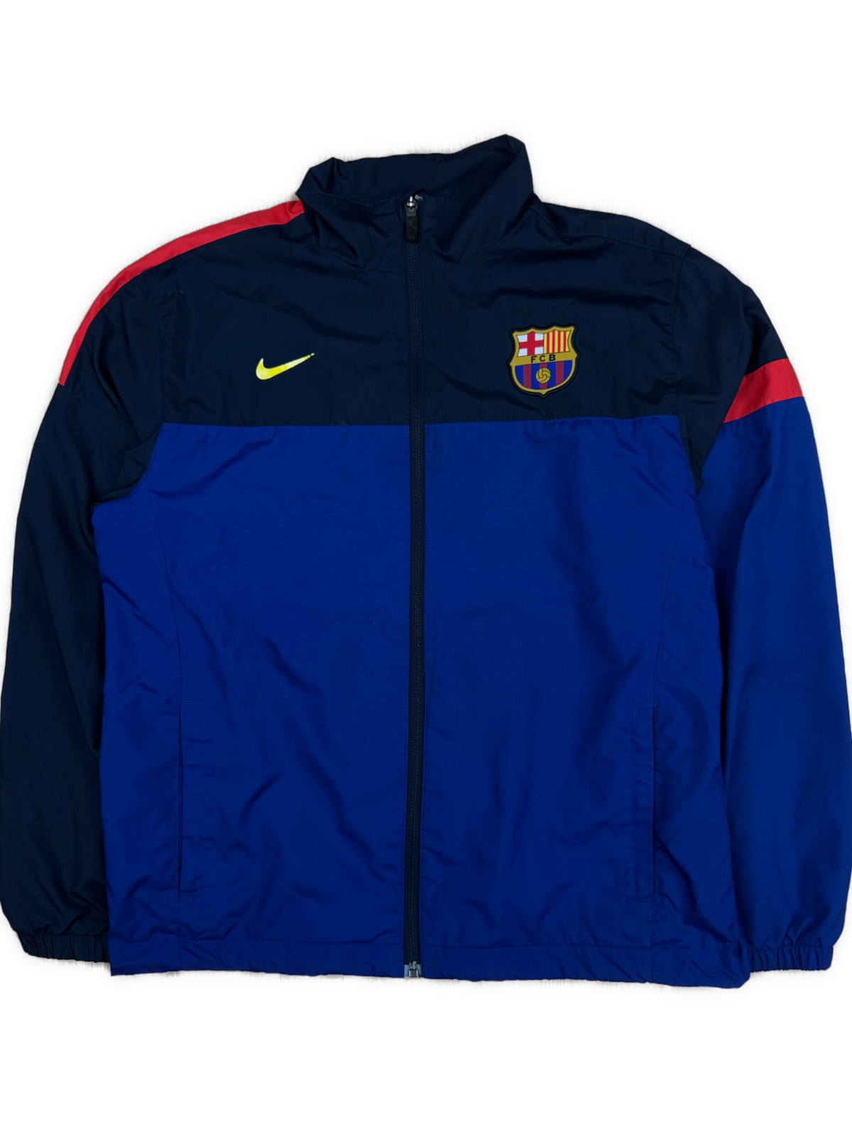 vintage Nike Fc Barcelona windbreaker {S}