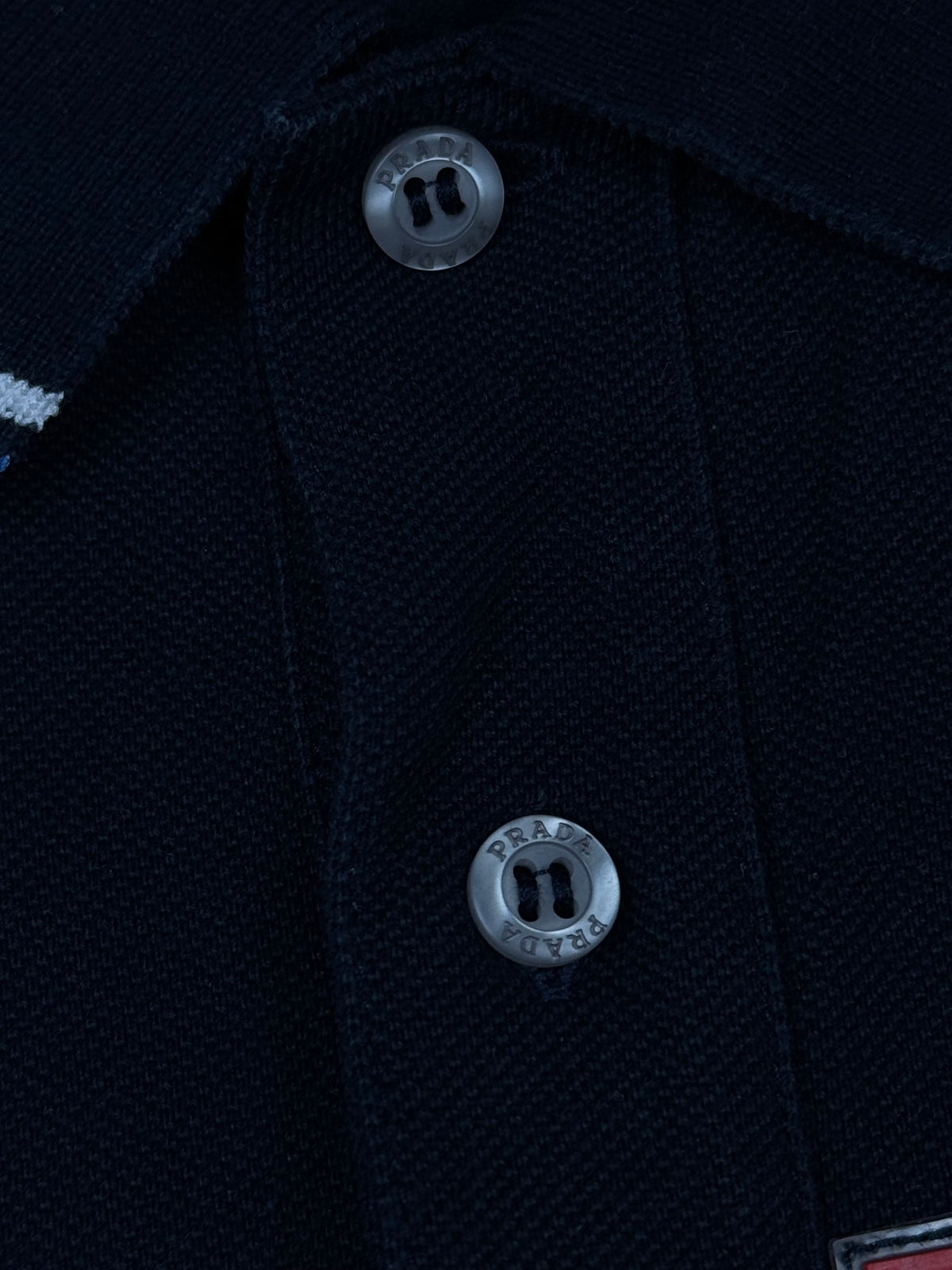 navyblue Prada polo {XL}