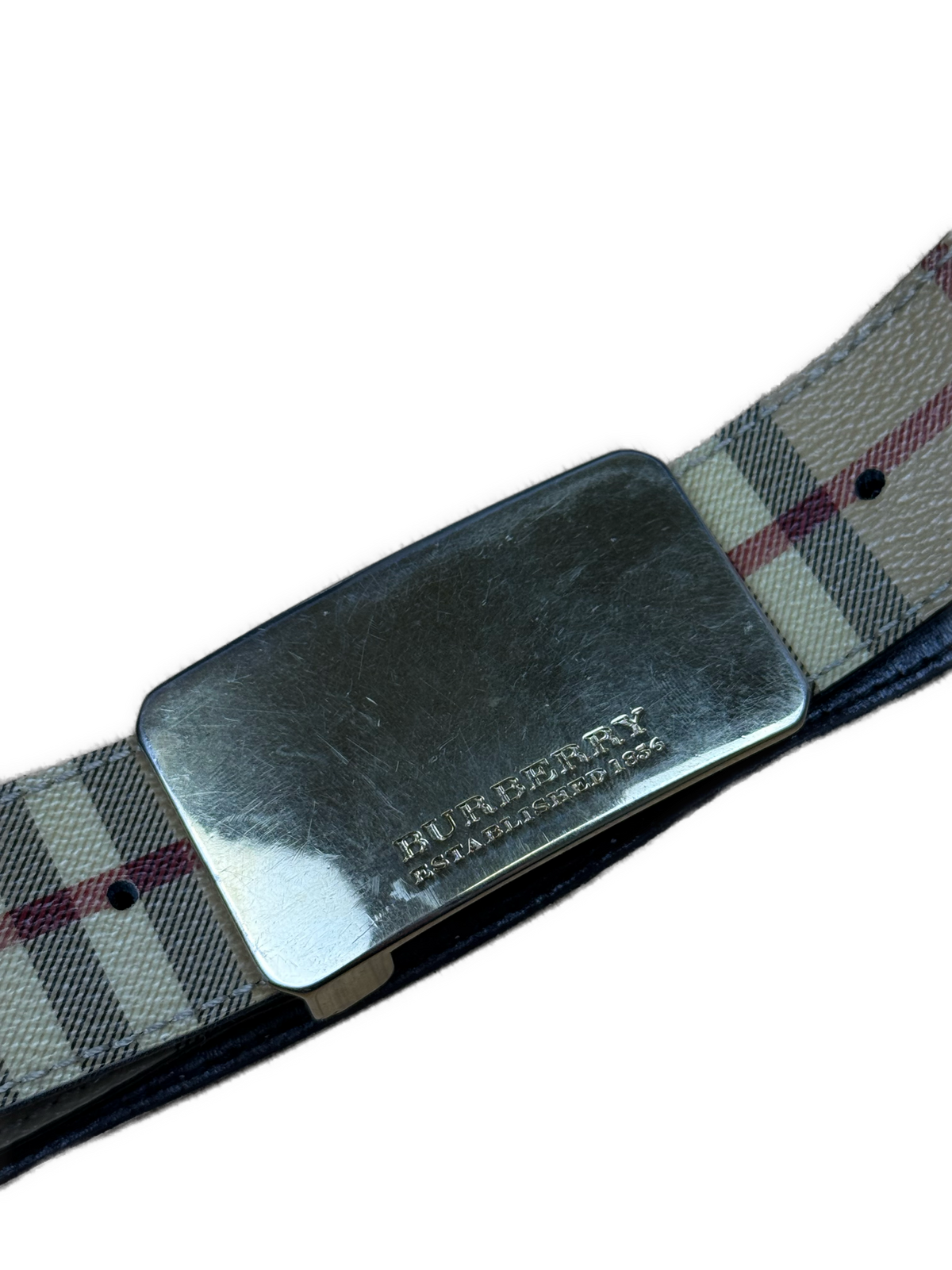 vintage Burberry belt