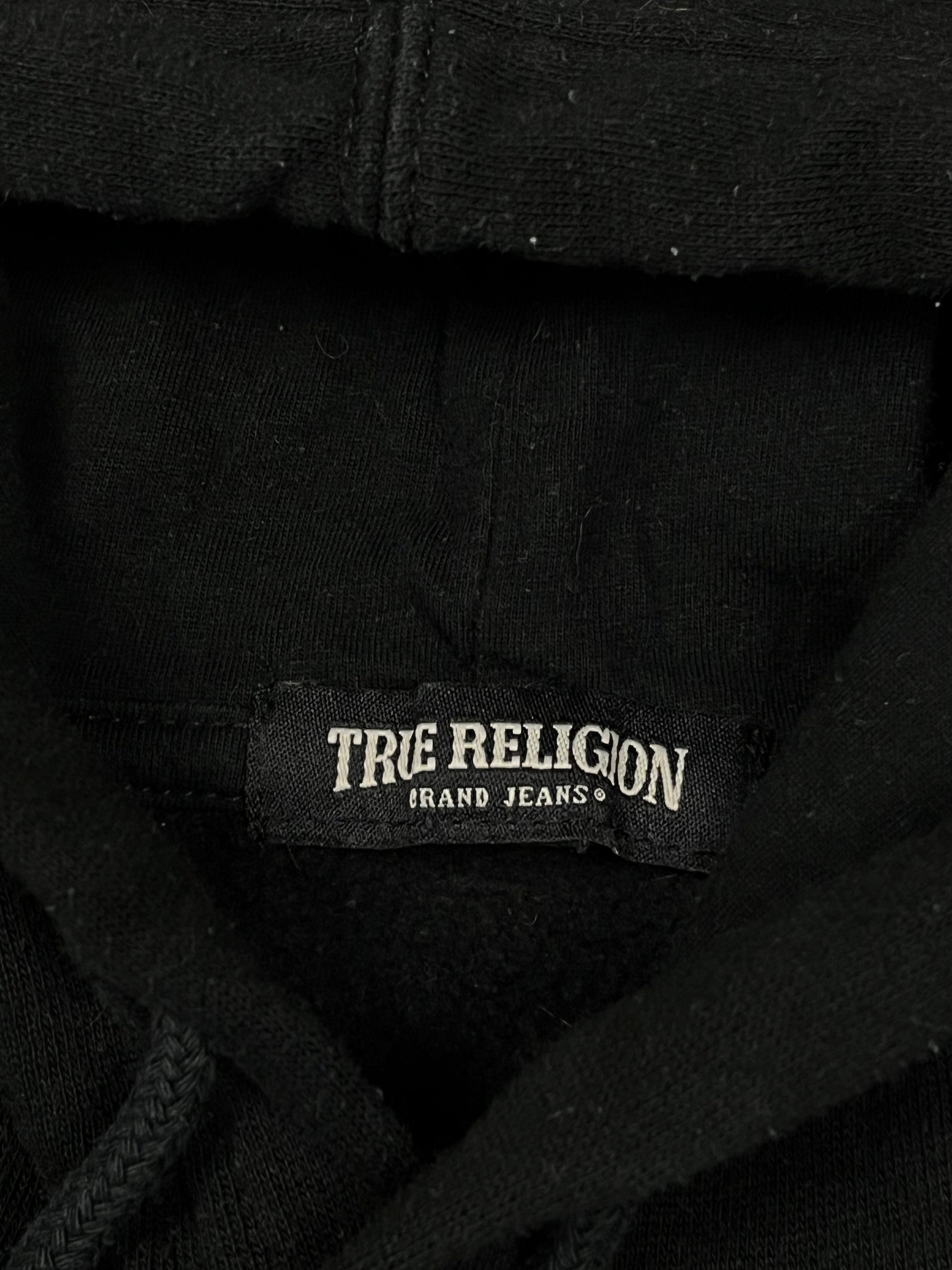 black True Religion hoodie {M}