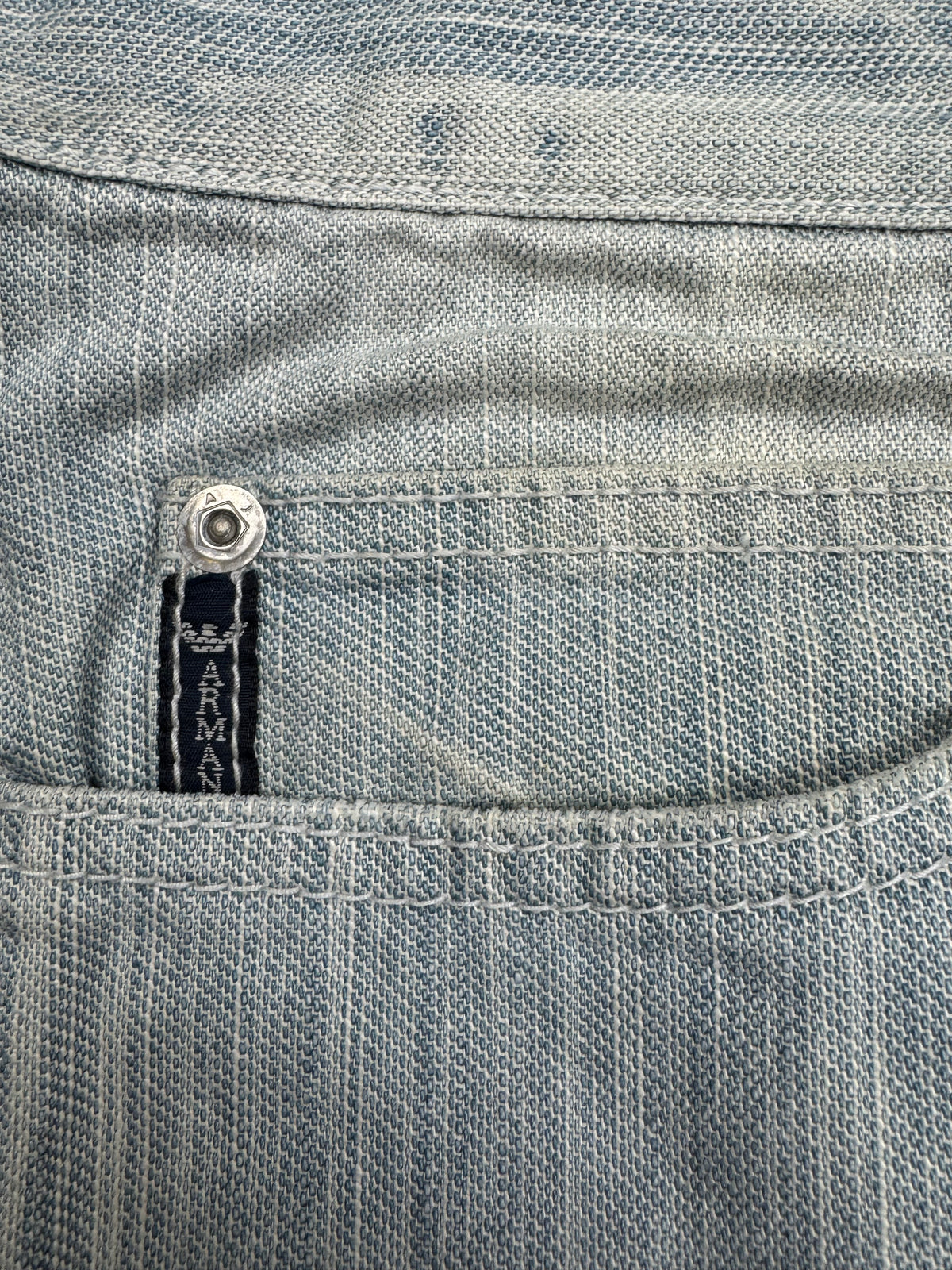 vintage Armani jeans {L}