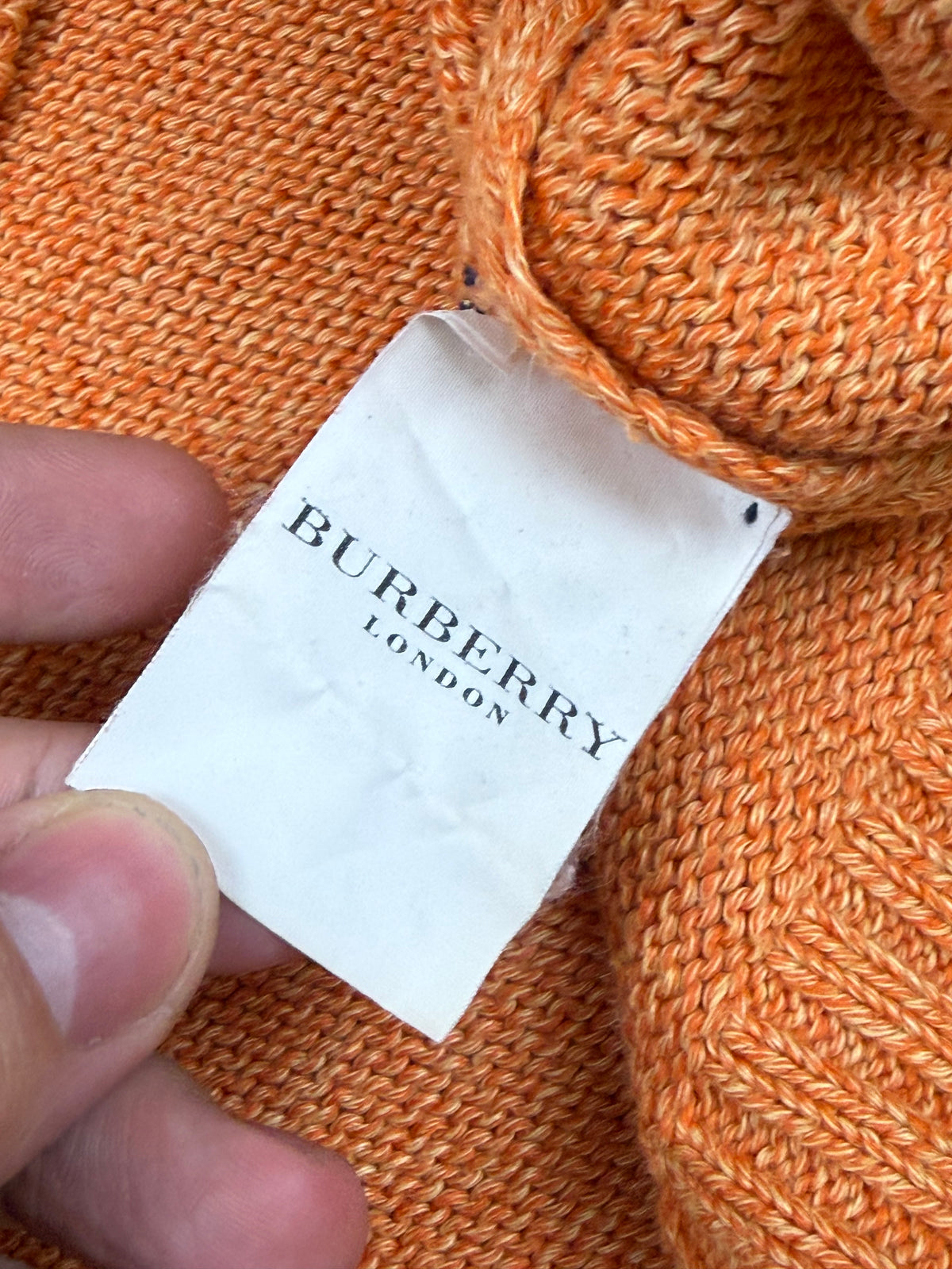 vintage Burberry quarterzip {XL}