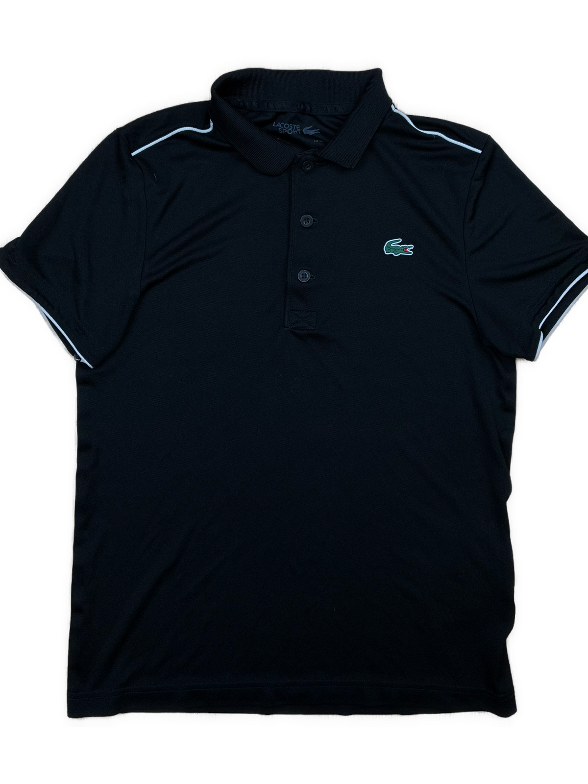black Lacoste polo {XS}