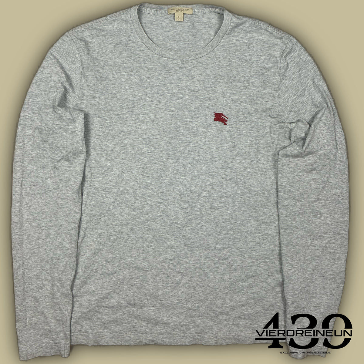 vintage Burberry longsleeve {S}