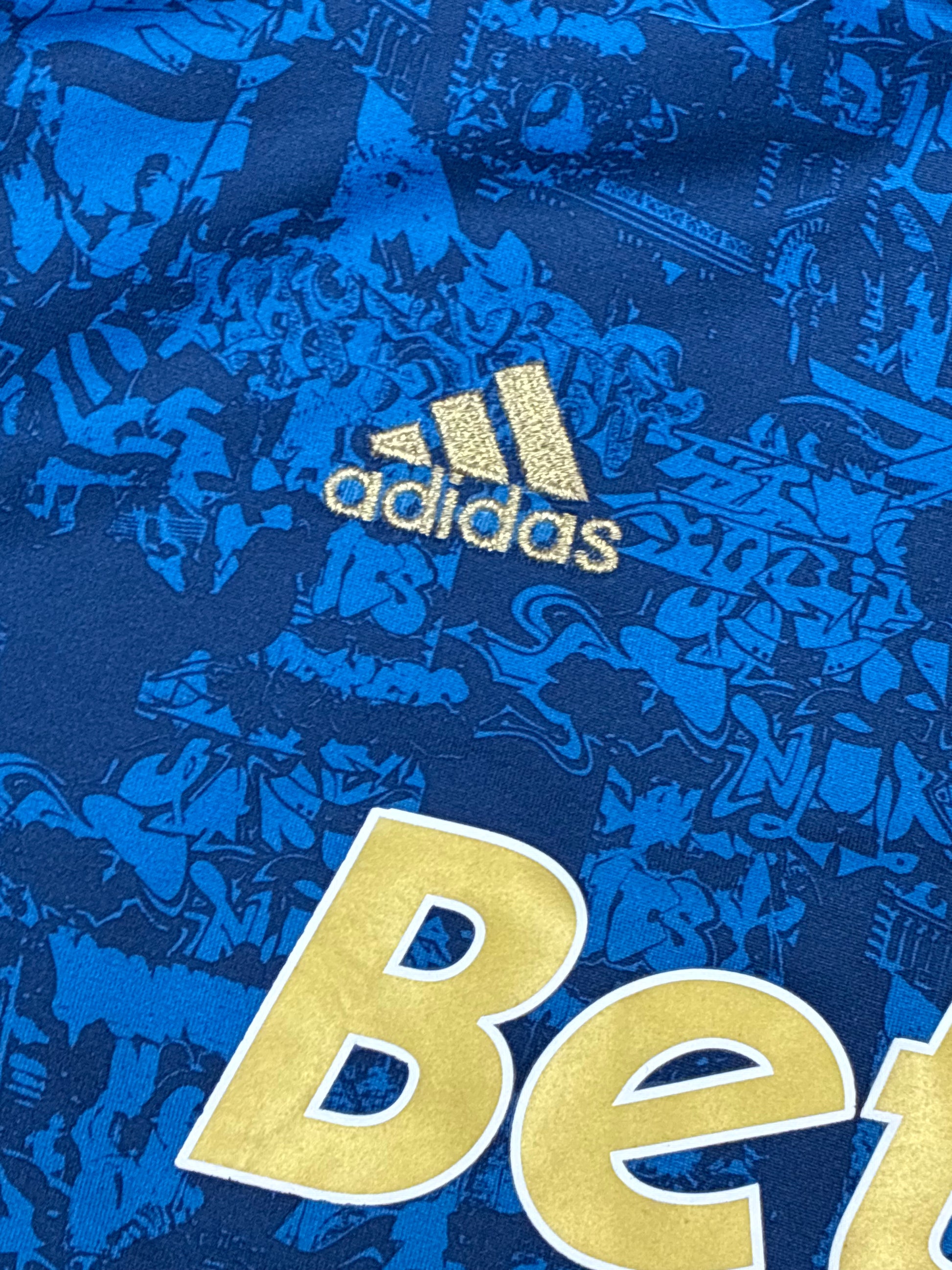 vintage Adidas Olympique Marseille home jersey {S}
