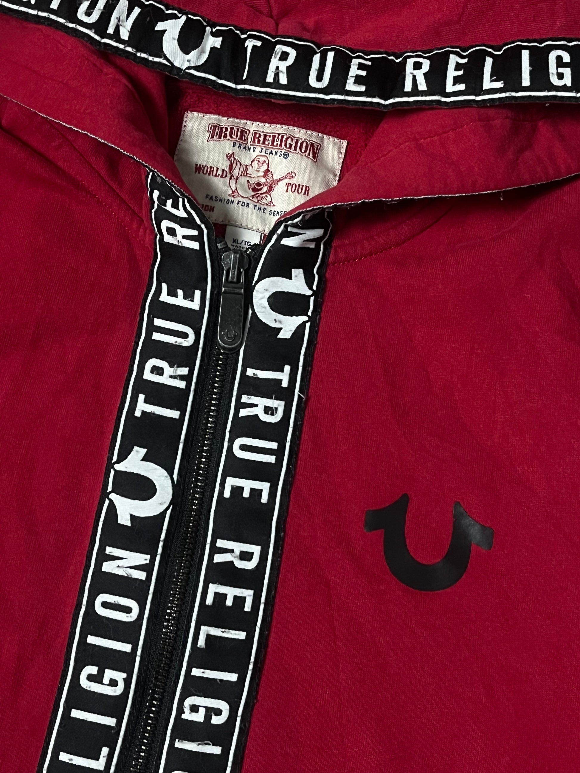 vintage True Religion sweatjacket {S}