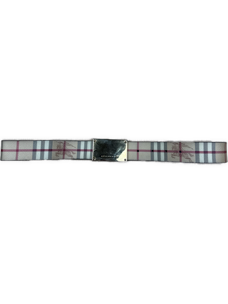 vintage Burberry belt
