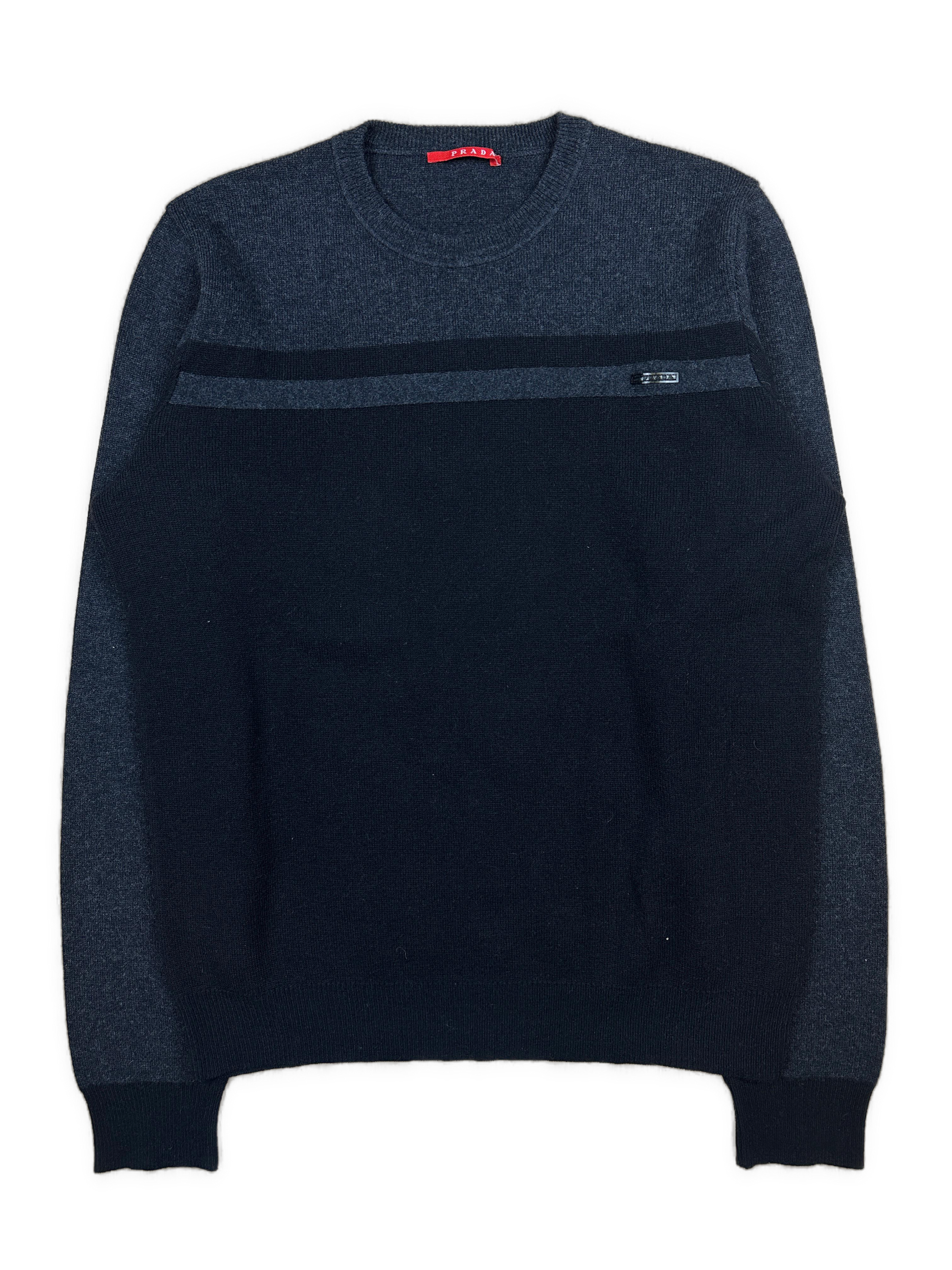 vintage Prada knittedsweater {L}