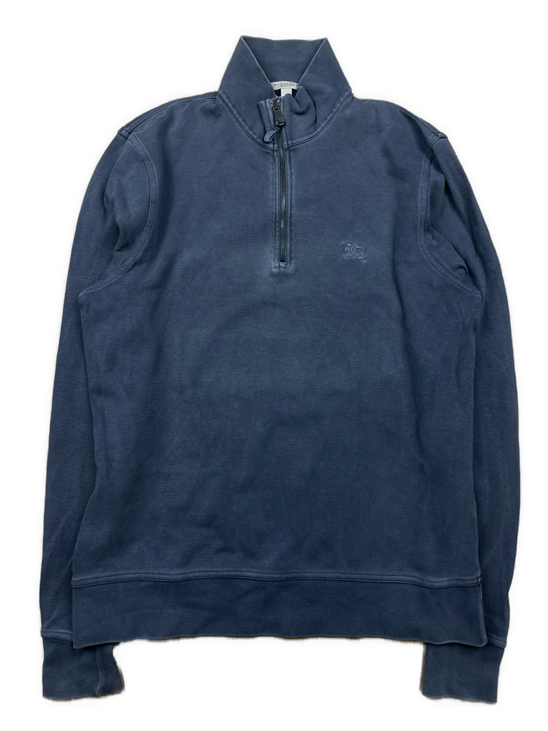 vintage Burberry quarterzip {L}