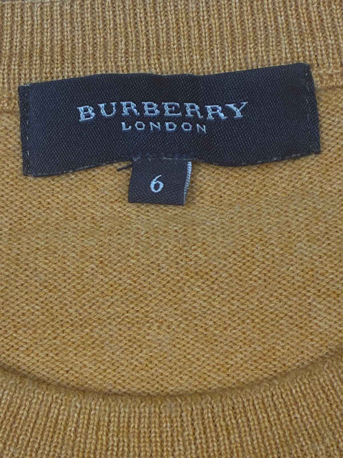 vintage Burberry knittedsweater {M}
