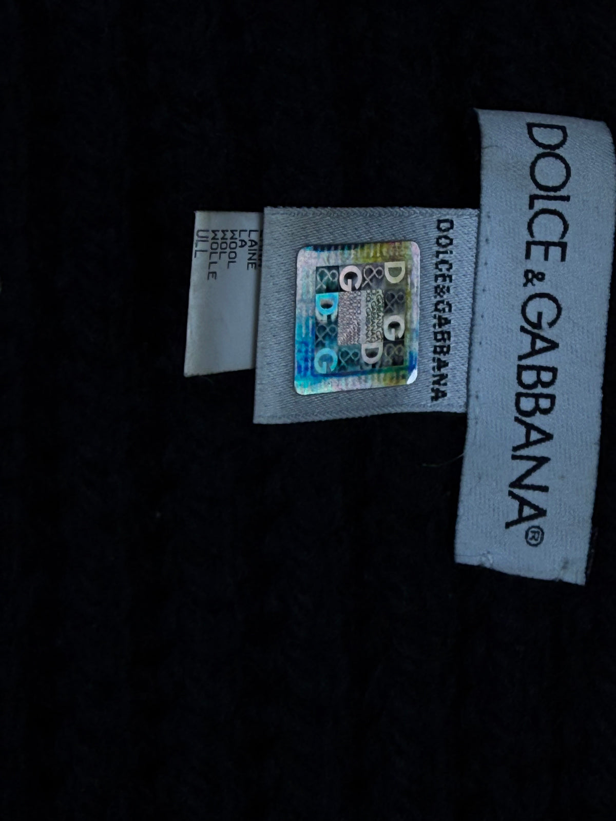 vintage Dolce & Gabbana scarf