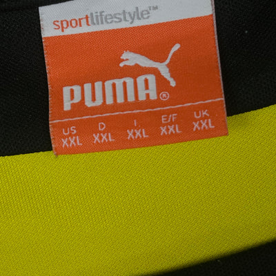 yellow Puma Borussia Dortmund 2013-2014 home jersey {XXL}