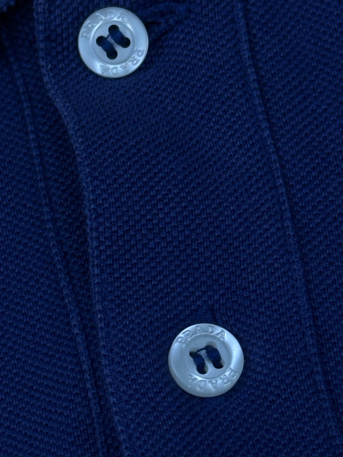 navyblue Prada polo