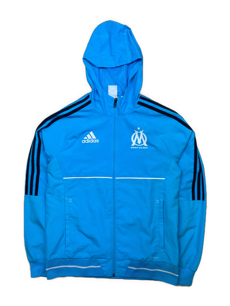 vintage Adidas Olympique Marseille windbreaker {XS}