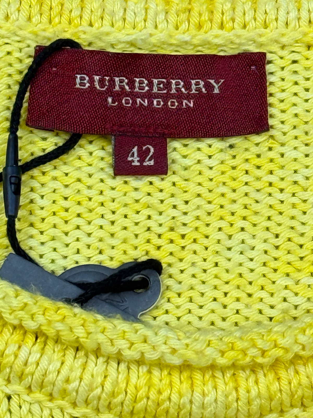 vintage Burberry knittedsweater