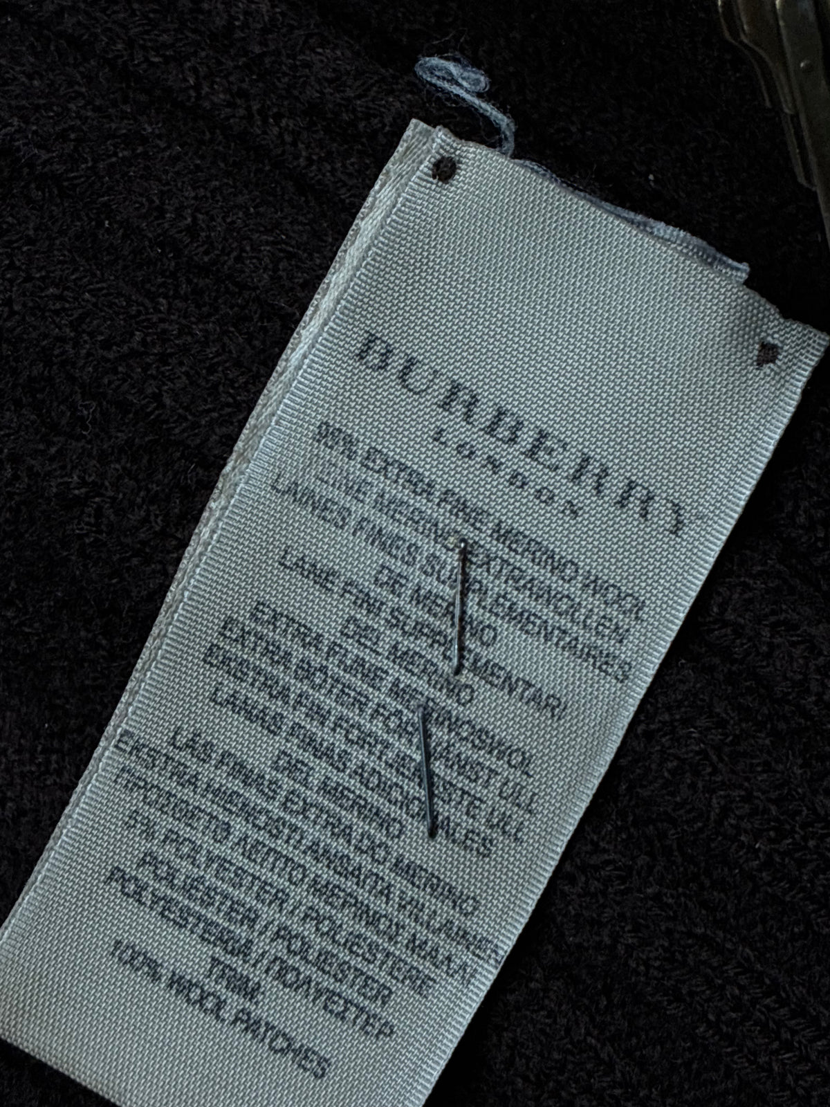 vintage Burberry sweatjacket {S}