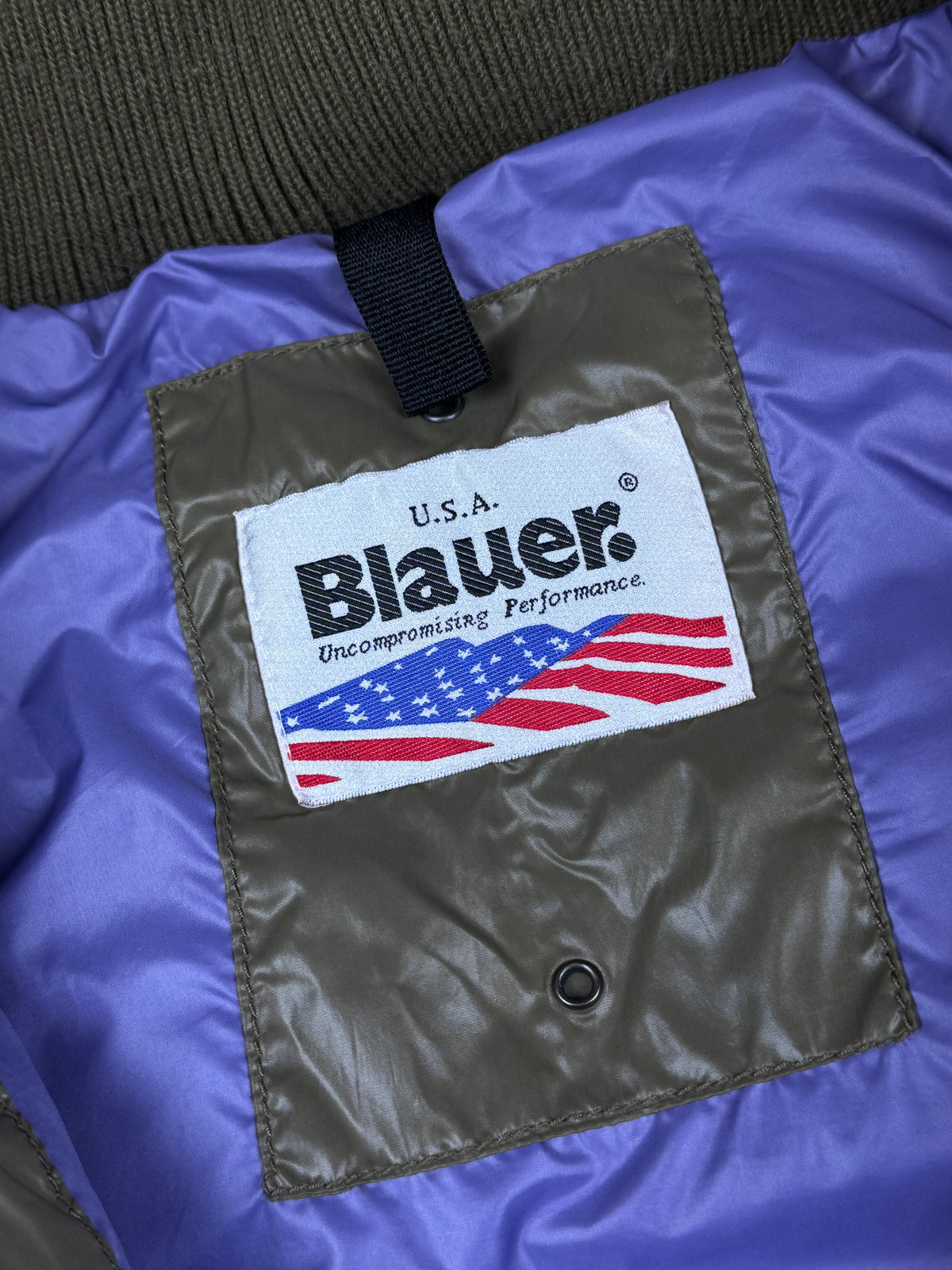vintage Blauer winterjacket {XL}