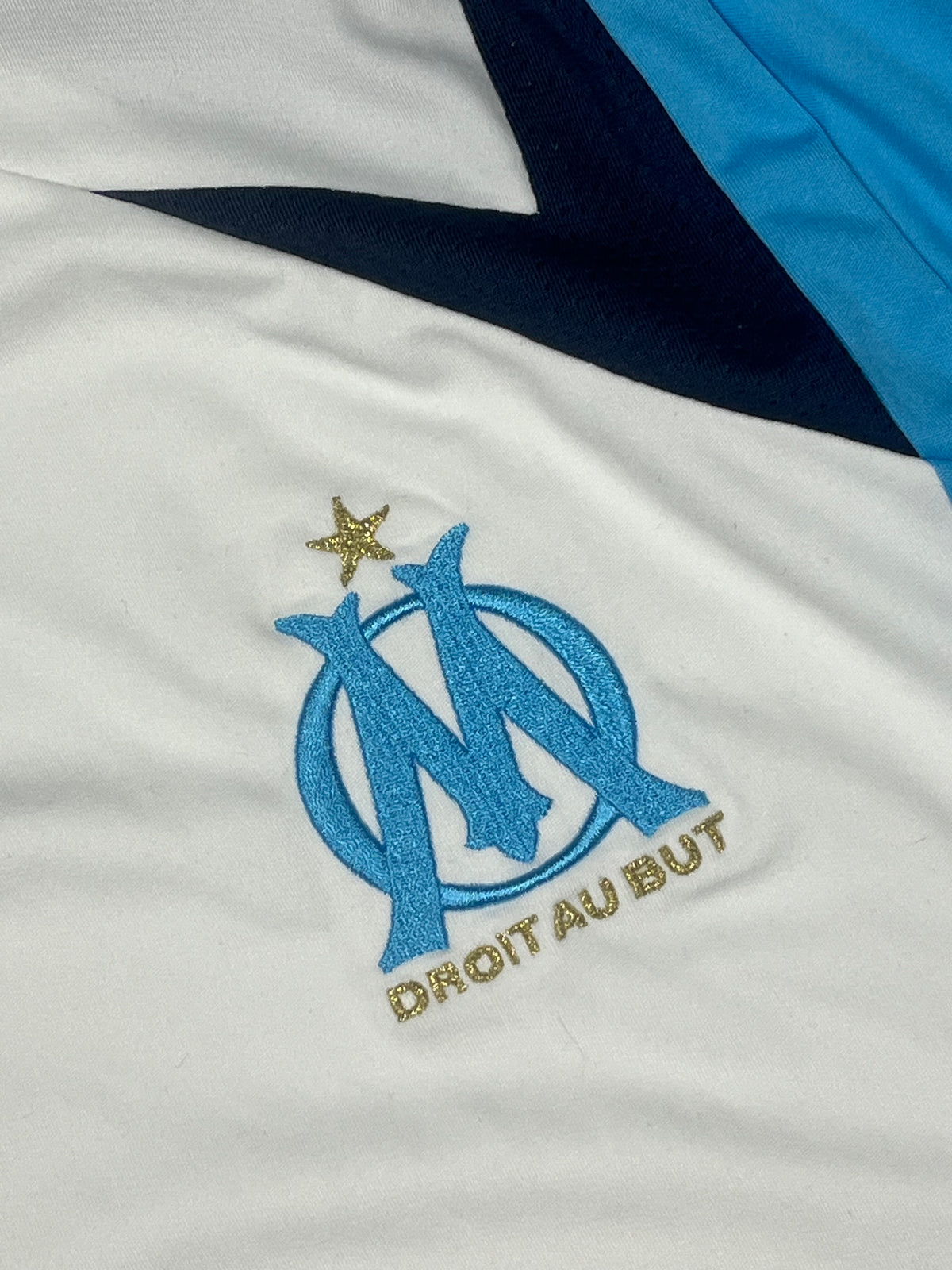 vintage Adidas Olympique Marseille trainingjersey {S}