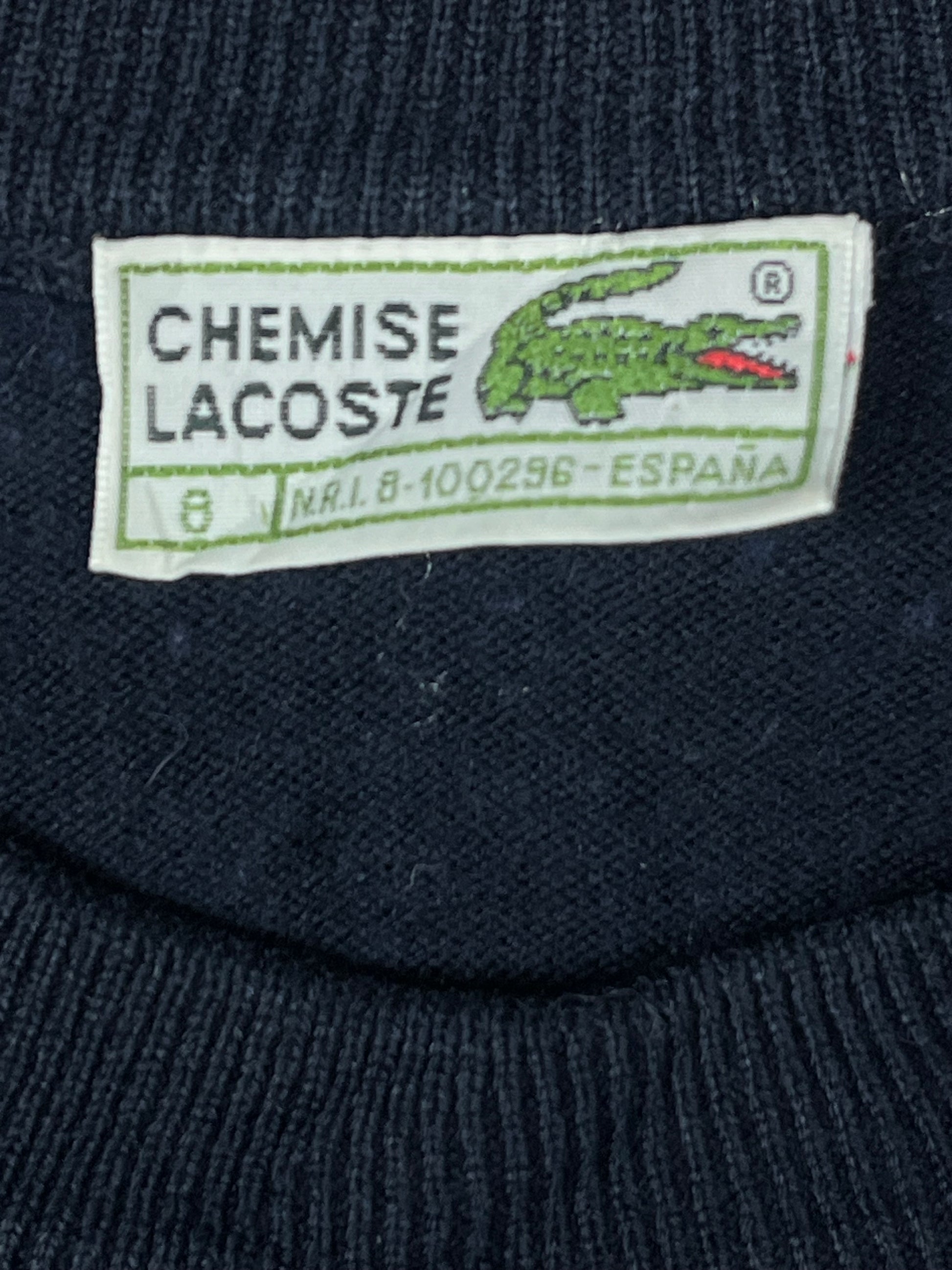 vintage Lacoste knittedsweater {L}