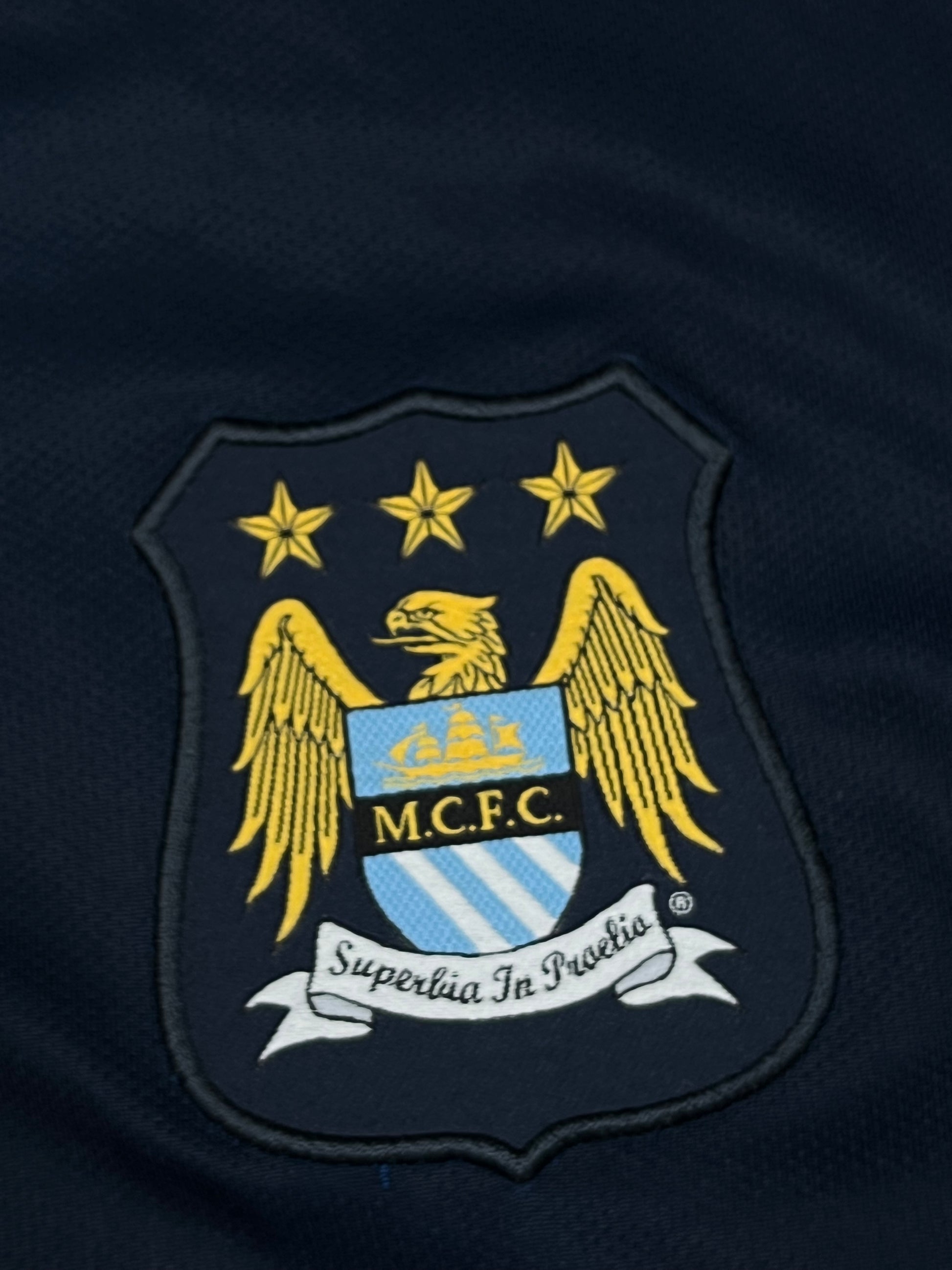 vintage Nike Manchester City 2014-2015 home jersey {S}