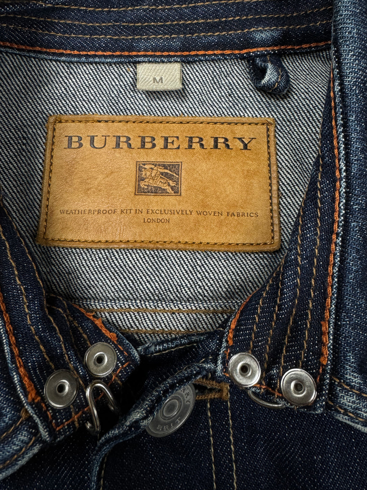 vintage Burberry jeansjacket {M}