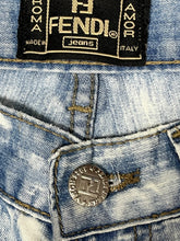 Load image into Gallery viewer, vintage Fendi jeans {S}
