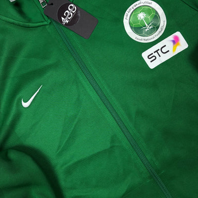green Nike Saudi Arabia trackjacket {XL}