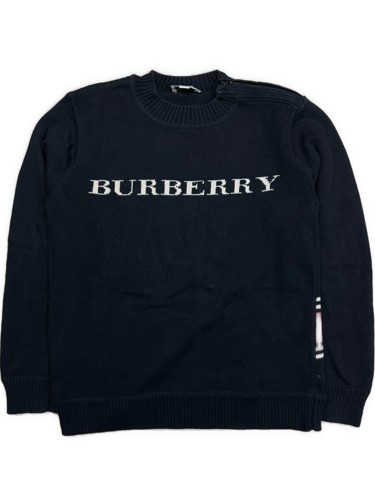 vintage Burberry knittedsweater {XS}