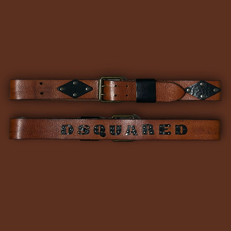 vintage Dsquared belt