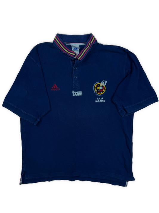 vintage Adidas Spain polo {L}