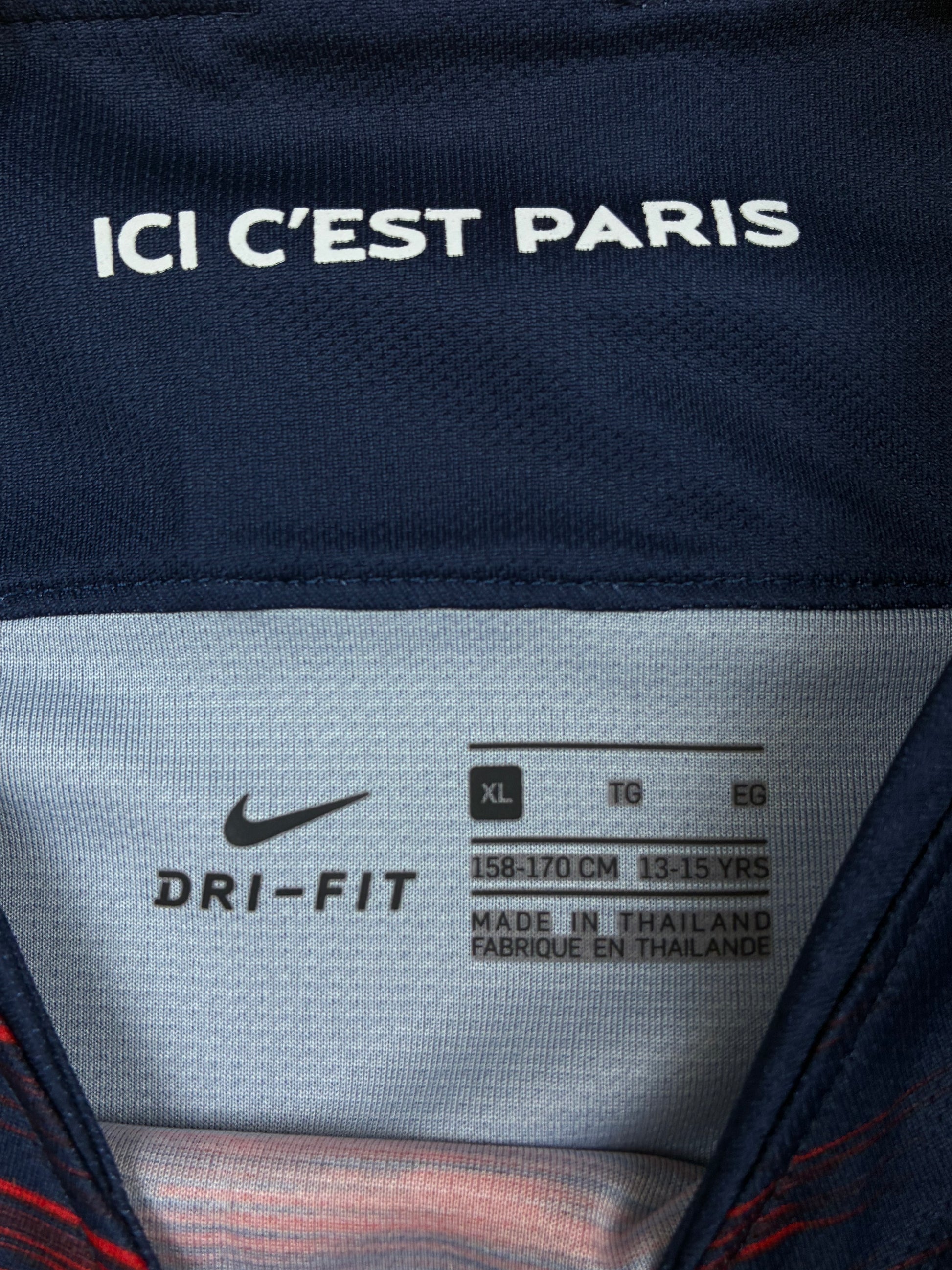 vintage Nike PSG Paris Saint Germain home jersey {S}