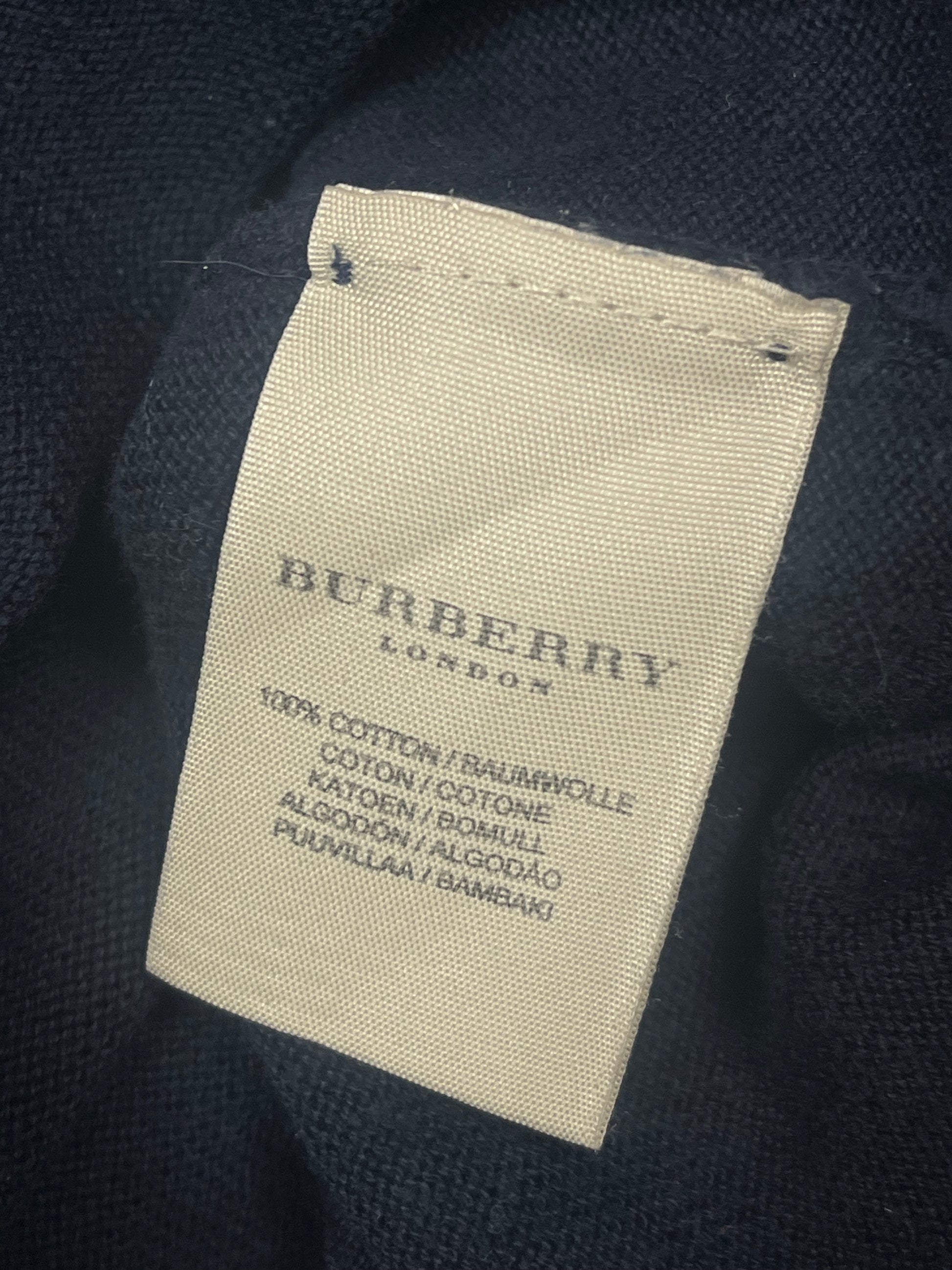 vintage Burberry knittedsweater {XS}