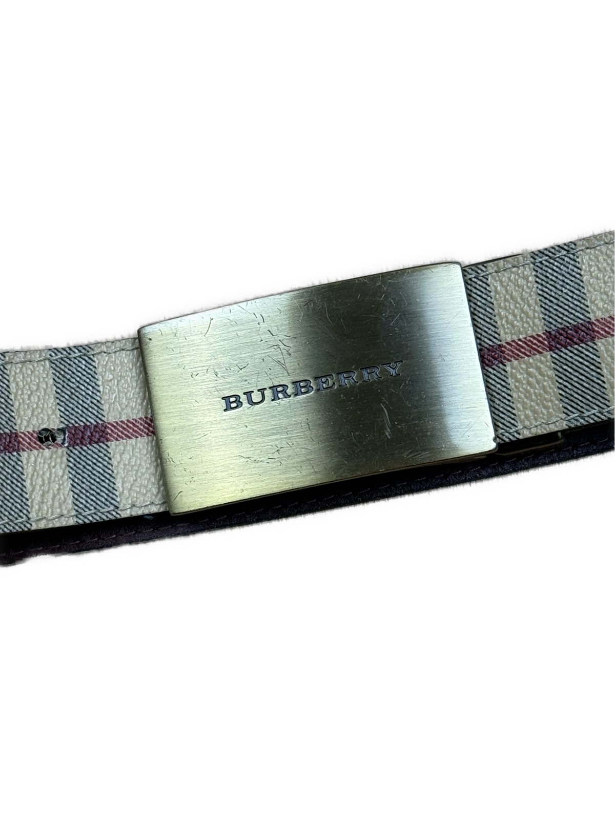 vintage Burberry belt